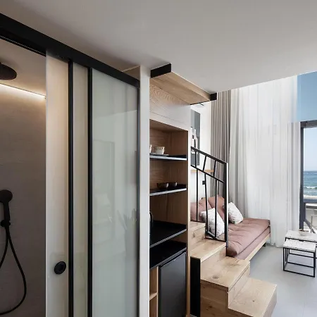 Calla Luxury Seafront Lägenhetshotell Rethymno